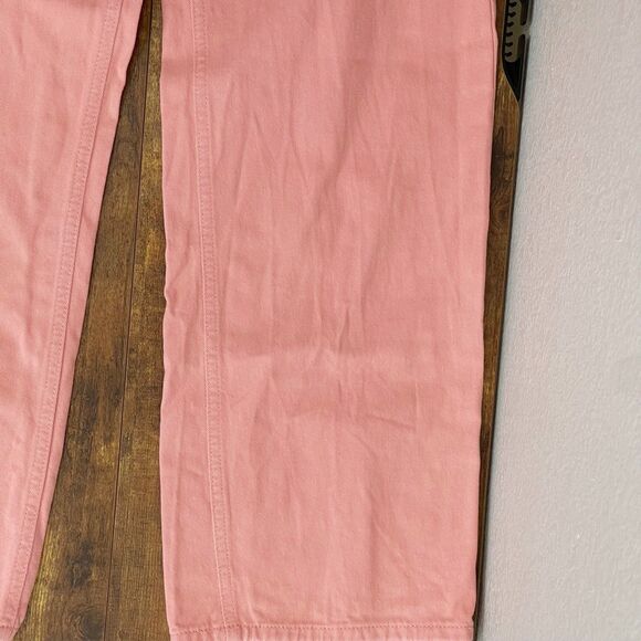 Shein Womens Pants Large Straight Feminine Flirty Pastel Soft Girl High Waist - Picture 8 of 15